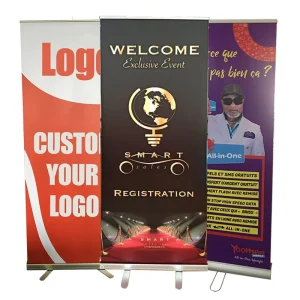 Custom Heavyweight Retractable Roll-Up Banner Stand