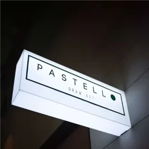 Custom LED Acrylic Full-Luminous Advertising Light Box for Indoor and Outdoor Store Signs