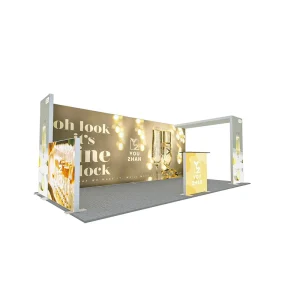Custom LED Background Light Box for Showrooms and Trade Show Booths