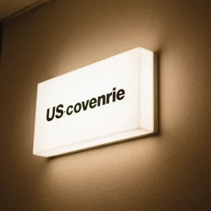 Custom LED Illuminated Outdoor Logo Light Box Sign for Business