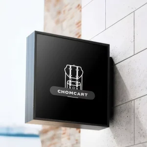 Custom LED Light Box Coffee Blade Sign