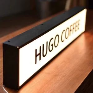 Custom Led Light Box Sign Advertising Acrylic Outdoor Led Lightbox Advertising Light Boxes for Shop