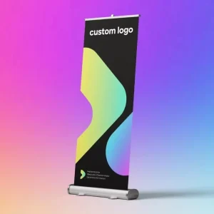 Custom Logo 80*200cm With Fast Shipping Roll up Banner Large Base Roll up Stand for Wedding