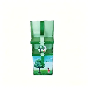 Custom Logo Cardboard Floor Display Stand Supermarket Retail Cleaning Product Holder POS POP Rack FSDU Promotional Stand FSC