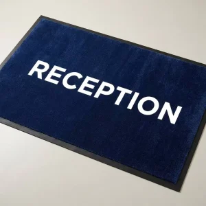Custom Logo Printed Nylon Office Entrance Door Mat Outdoor Heavy-Duty Anti-Slip
