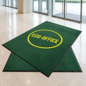 Custom Logo Printed Nylon Office Entrance Door Mat Outdoor Heavy-Duty Anti-Slip Floor Carpet
