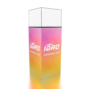 Custom Logo Stretch Fabric Aluminum Display Stand with Foldable Acrylic Showcase Podium 3ft