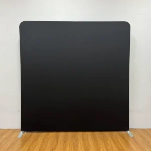 Custom Logo Two-Sided Printed Tension Fabric Backdrop Stand for Trade Shows, Events, and Photography