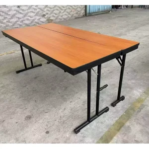 Custom Modern Commercial Office Folding Table Rectangular Conference Banquet Hall Folding Table