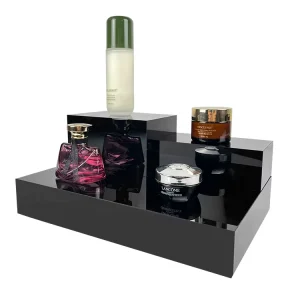 Custom Modern Detachable Acrylic Desktop Display Rack for Women’s Skin Care & Cosmetics Easy Assembly Specialty Store Use