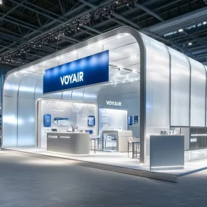 Custom Modern Fashion Pop Up Store Modular Assembly Exhibition Stand Booth for Expo Event