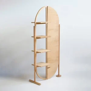Custom Multifunctional Folding Wooden Display Stand