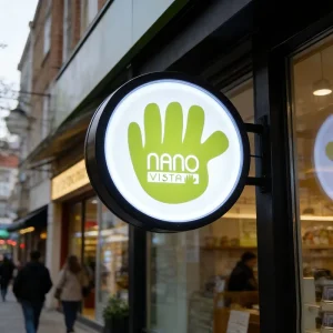 Custom Outdoor Waterproof Hanging Double-Sided Acrylic LED Light Box for Shop
