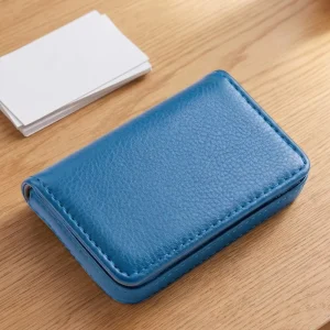 Custom PU Leather Business Card Holder