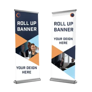 Custom Portable Luxury Roll up Banner Easy Extract Smooth Vinyl Stand for Advertising and Display Standard Pull up Banner