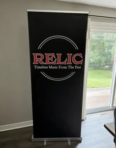 Custom Portable Roll up Banner Business Style HD Print for Office Company Advertising