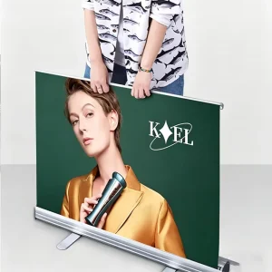 Custom Portable Roll up Banner Stand High Quality Aluminum Pull Up Display for Exhibition Promotion