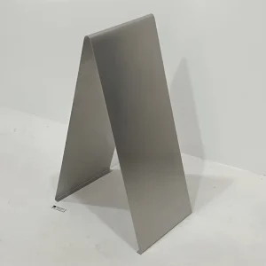 Custom Premium Stainless Steel Outdoor Street Advertising Sidewalk Metal a Frame Sign Board for Business