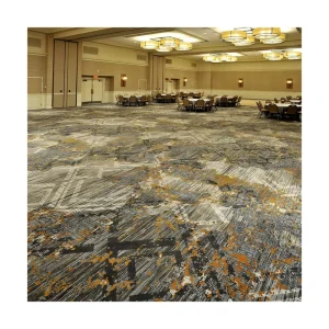 Custom Printed Carpet Supplier Floor Carpet Roll, Factory Machine-Made Wall-to-Wall Banquet Hall Hotel Carpet
