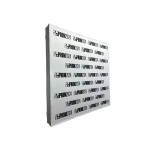 Custom Printed Portable Aluminum Frame Pop-Up Display Stand, Straight Backdrop