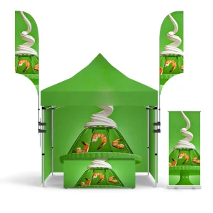 Custom Printed Tent with Carrying Bag