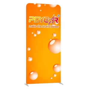 Custom Printed Trade Show Display Wall Tension Fabric Backdrop Stand 10 ft Portable Photo Booth Reusable Indoor