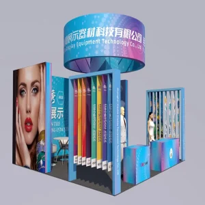 Custom Printing Aluminum Display Trade Show Booth Advertising Backwalls