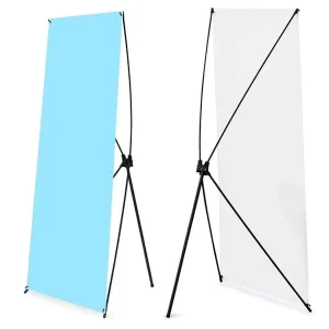 Custom Roll-Up Banner Aluminum One-Side Water-Base X Banner Stand Display