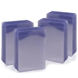 Custom Semi-Rigid Card Sleeve Case Manufacturer PVC Trading Card Holder PSA Graded Card Storage OEM Factory