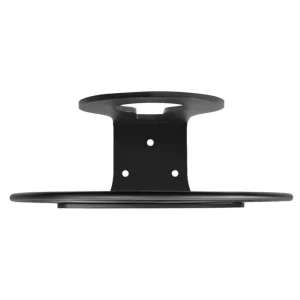 Custom Sheet Metal Stamping Bending Parts Black Powder-Coated Wall Mount Bracket for Audio Speaker
