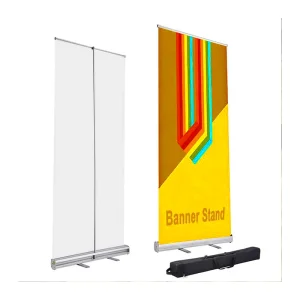 Custom-Size Aluminum Roll-Up Banner Display