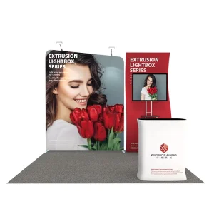 Custom Size Pop up Fabric Display Exhibition Booth Trade Show Display Stands
