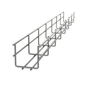 Custom Size Stainless Steel Wire Mesh Cable Tray for Clean Room and Pharmaceutical Industry Projects