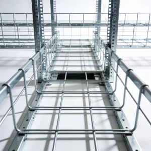 Custom Sizes Hot Dip Galvanized Wire Mesh Cable Tray Lightweight Steel Cable Management System for Efficient Wiring