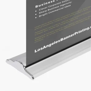 Custom Smooth Vinyl 80x200cm Roll Up Banner Stand