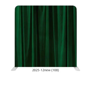 Custom Stretch Cloth Backdrop Curtain with Portable Aluminum Frame and Stage-Printed Background Cloth