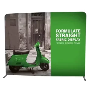 Custom Tension Fabric Backdrop Stand Exhibition Booth Display