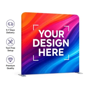Custom Tension Fabric Display Corporate Event Backdrop Stand Trade Show Factory Direct OEM Portable USA UK Canada Europe