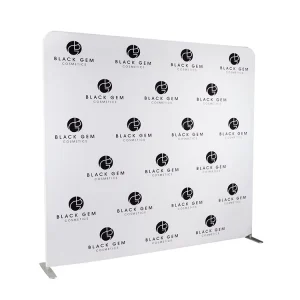 Custom Tradeshow Exhibition Tension Fabric Tube Display Backdrop Stand