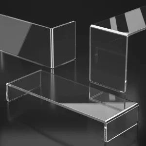 Custom U-Shaped Acrylic Pastry Display Case