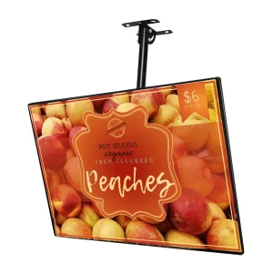 Custom Ultra-Thin LED Backlit Poster Frame Wall Sign and Menu Light Box