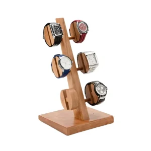 Custom Wood Watch Display Stand