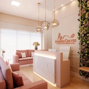 Custom Wood and Metal Reception Desk with Adjustable Height Checkout Front Counter for Hotel Beauty Salon Gym