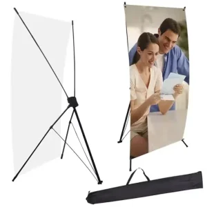 Custom X Banner Stand Display for Trade Shows and Advertising