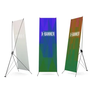 Custom X Banner Stand Portable Display Frame Factory Direct Supply