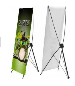 Custom X Banner with 80x180cm and 60x160cm Outdoor Stand