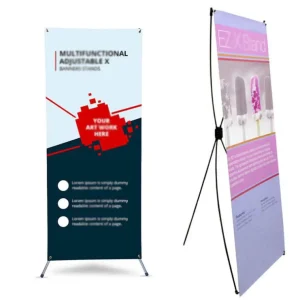 Custom Xbanner X Banner Stand