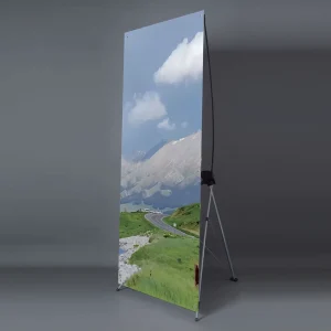 Custom logo Print 80 X 200 cm Size Roll up Banner with Economic Standee 3.2 m X 50 m Flexible Pvc Banner Backdrop Stand