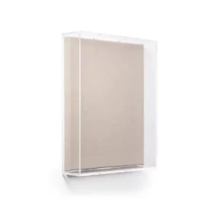 Custom museum Acrylic Shadow Box Frame Square Wall Art Gallery Frame showcase Acrylic Display Case