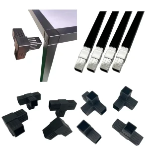 Customised 2-6 Way Black Plastic Pipe Tube Connector Low Pressure Nylon PP PVC Aluminum Fitting